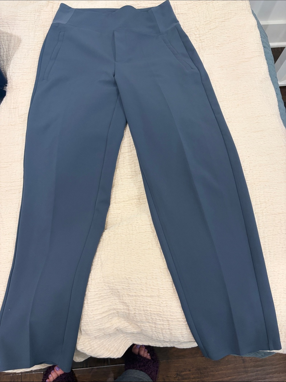 Athleta Endless High Rise Pant. Regular Length in Grey.